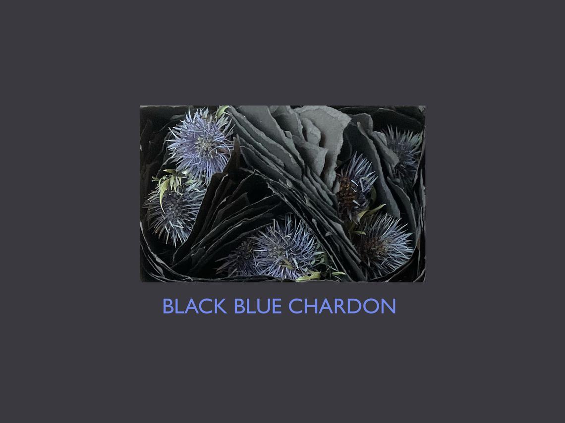 - BLACK BLUE CHARDON -